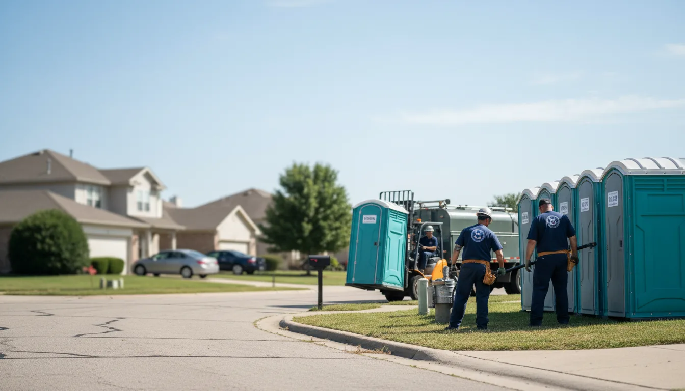 Porta Potty Rental in Michigan near me